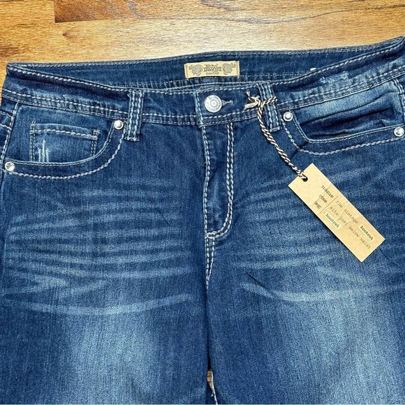 Vintage America Women's Plus Size Boot Jean.  Sz: 14 - Picture 14 of 16